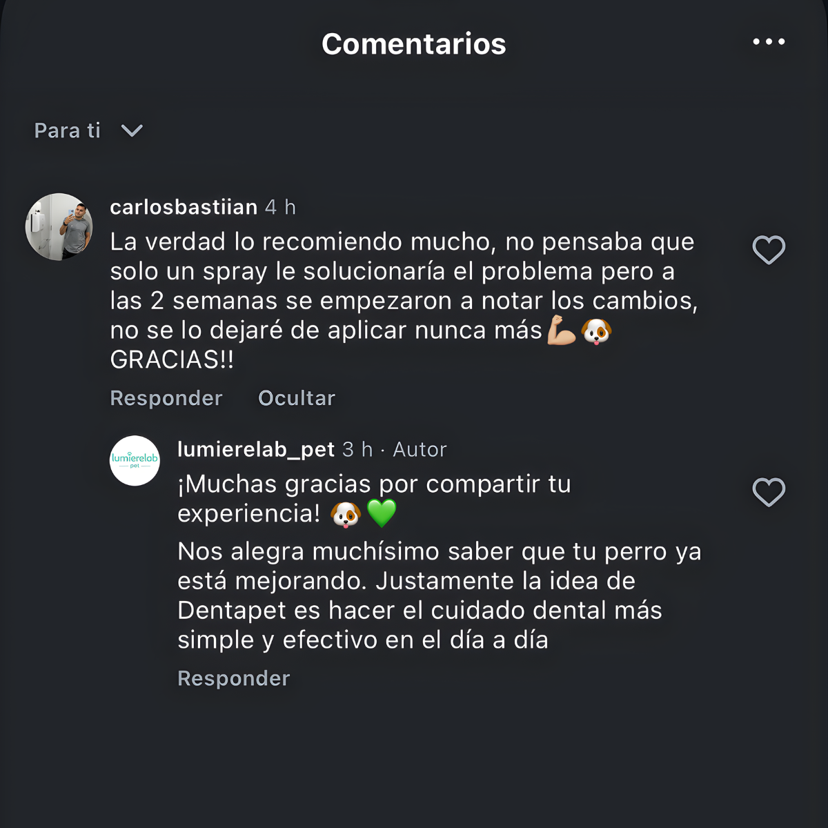 Dentapet® – Spray Natural para la Salud Dental de tu Perro