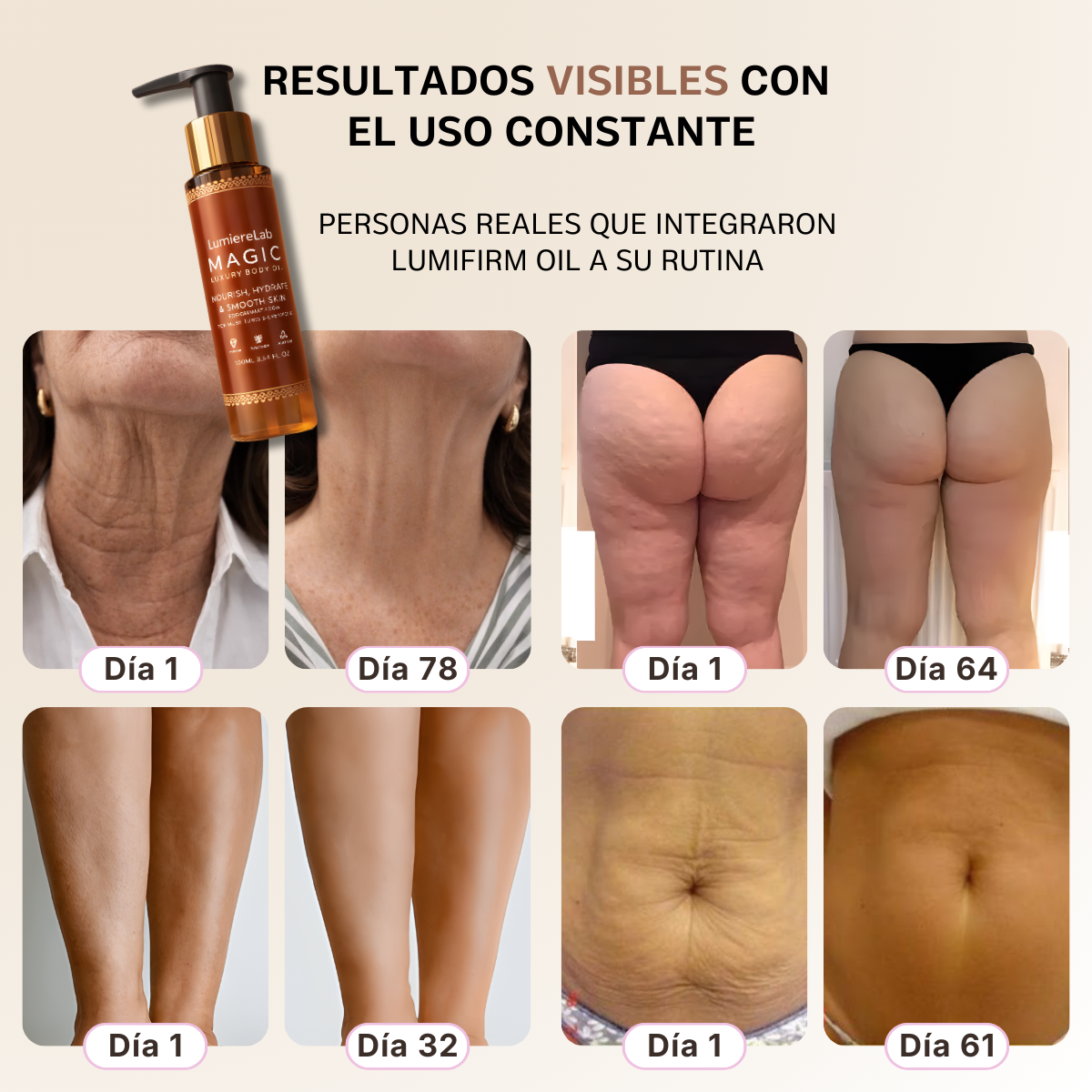 LUMIFIRM OIL - Recupera la firmeza de tu piel.