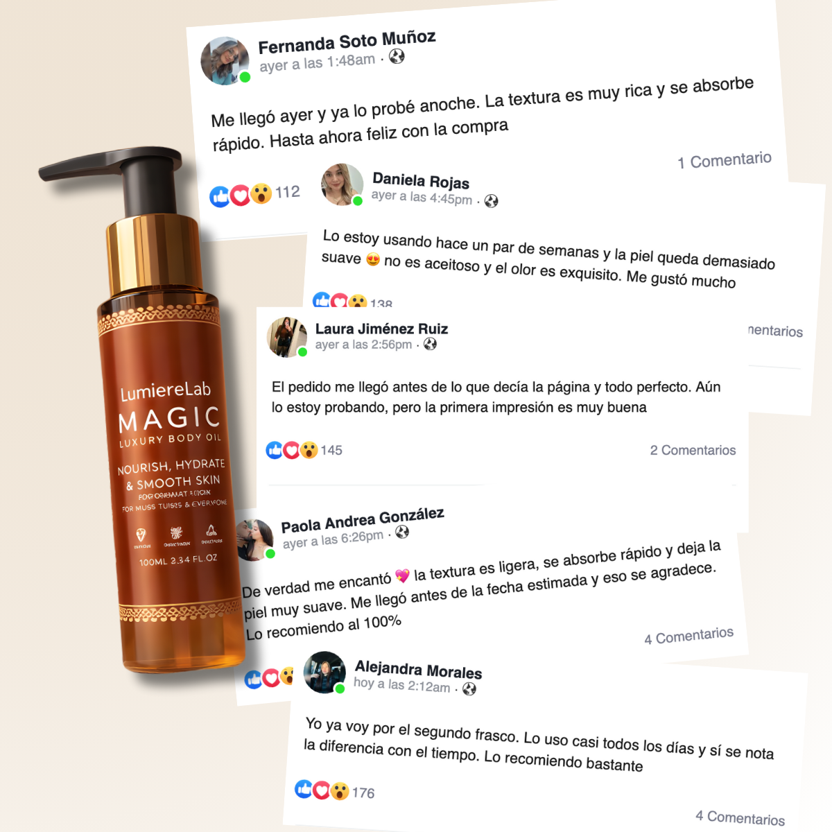 LUMIFIRM OIL - Recupera la firmeza de tu piel.