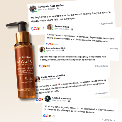 LUMIFIRM OIL - Recupera la firmeza de tu piel.